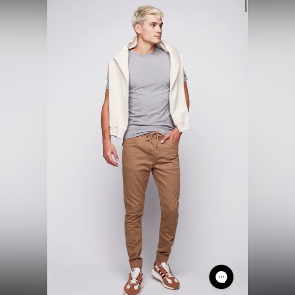 Mens khaki joggers size medium used condition - Picture 5 of 8